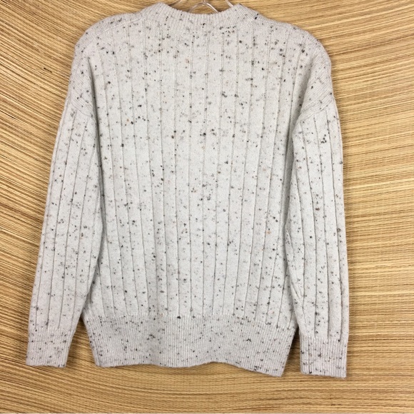 Madewell Donegal Bowden Henley 1/4 Button Wool Sweater Size S - Picture 7 of 11